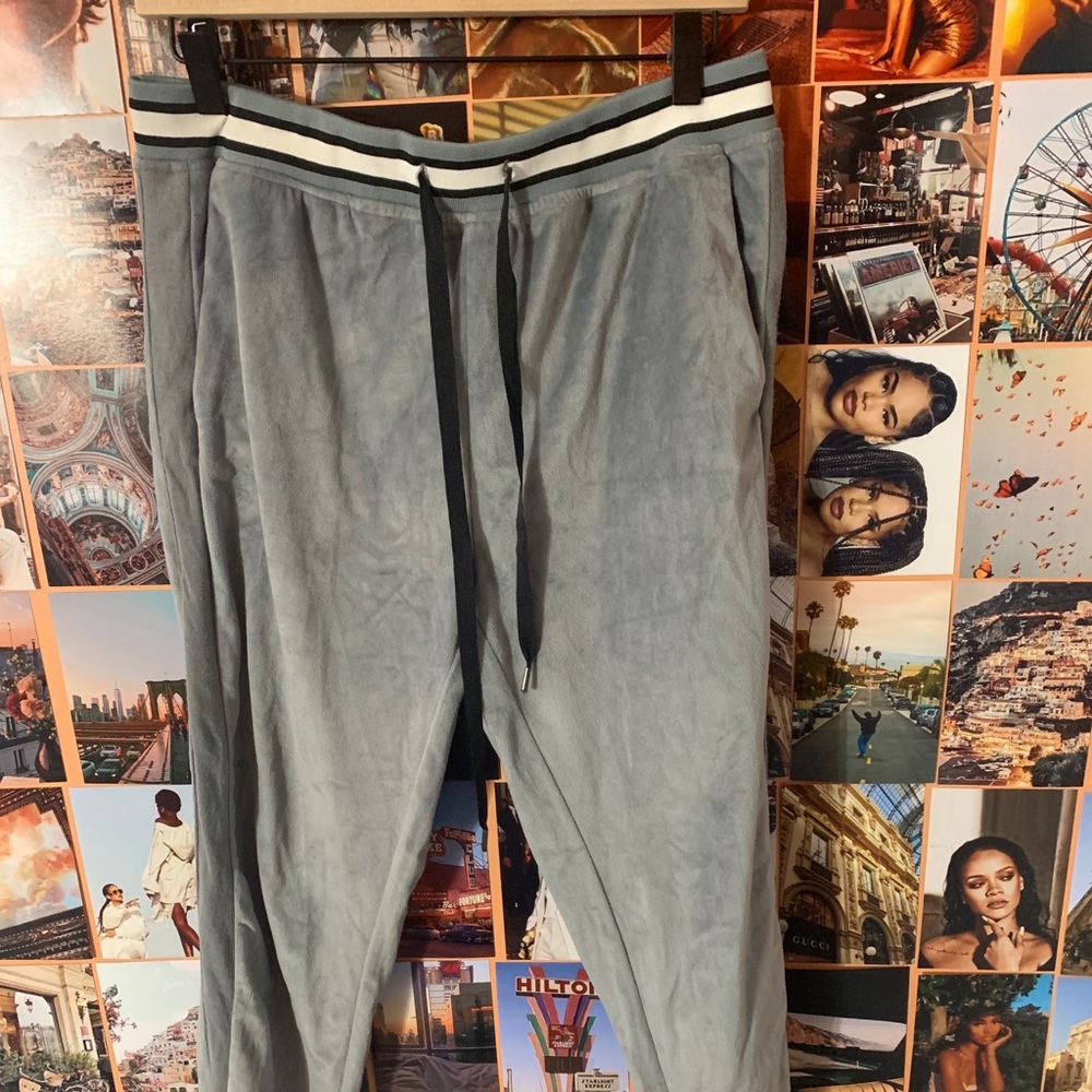 Kendall and Kylie Velour Joggers
